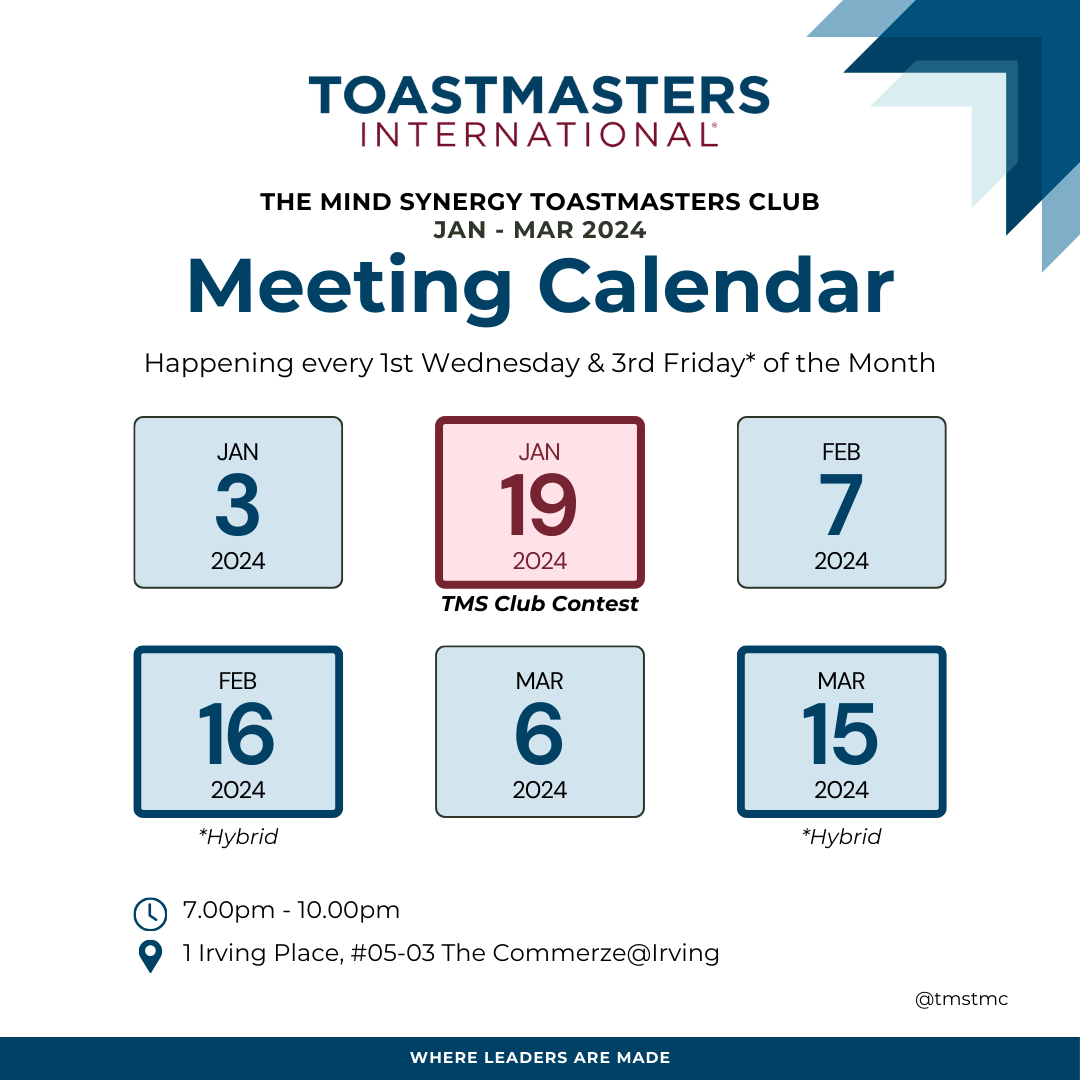Toastmasters Club - The Mind Synergy
