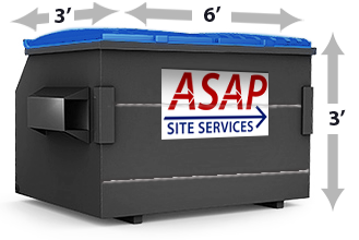Commercial Front Load Dumpster Rentals | Business Dumpster Service